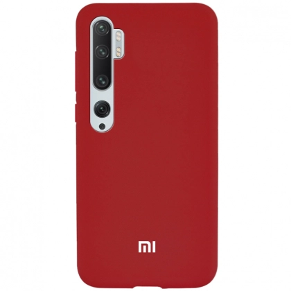 Xiaomi CC9 Pro/ Mi Note 10 / 10 Pro uchun cover g‘ilofi, malina rangli - rasm №1 Xiaomi CC9 Pro/ Mi Note 10 / 10 Pro uchun cover g‘ilofi, malina rangli