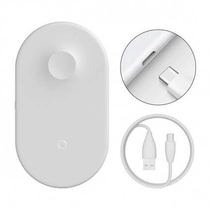 Внешний беспроводной аккумулятор Baseus WX2IN1P20-02