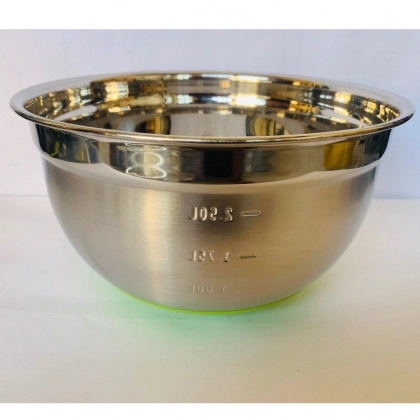 Мерная миска с противоскользящим силиконовым покрытием 2,5 л