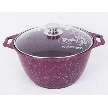 Кастрюля Kukmara 6 л линия "Trendy style" (Mystery, Emerland, Lime)