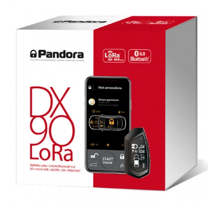 Pandora DX 90 LoRa UZ avtosignalizatsiyasi
