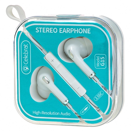 Наушники CELEBRAT G15 White