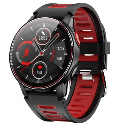 Смарт часы Fitness watch L6 Red, Black