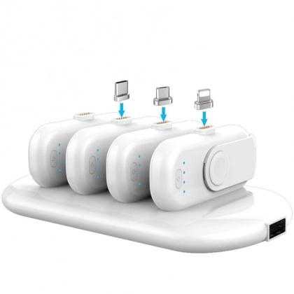 Внешний аккумулятор Mini Magnetic Power Bank