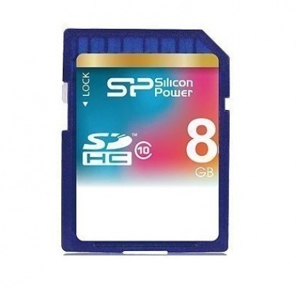 Карта памяти Silicon Power SDHC Card Class 10 40mb/s 8GB