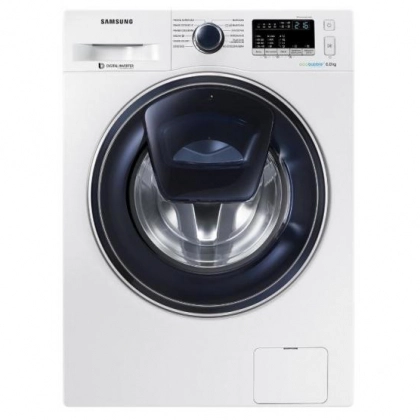 Стиральная машина Samsung Eco Bubble WW80K6210RW Addwash VRT+ (Белая) 7 Кг