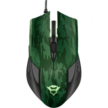 Trust GXT 781 Rixa Camo Mouse & Pad USB sichqonchasi va gilamchasi