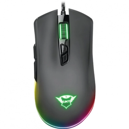 Trust GXT 900 Qudos RGB Gaming USB Black sichqonchasi