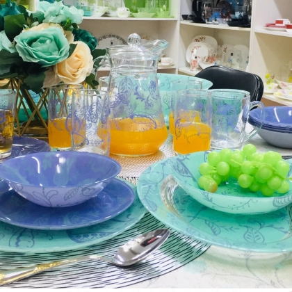 Столовый сервиз Garnet 46 предметов, 6 персон Luminarc