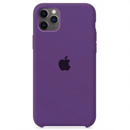 Силиконовый чехол для Iphone 12 pro max Purple