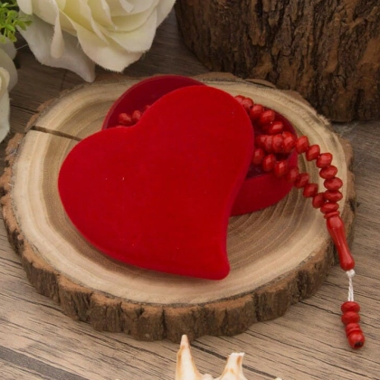 Yurakchali  iqro duxoba tasbeh (Qizil, oq, ko'k, pushti va violet)