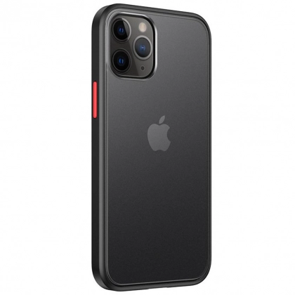 iPhone 12/12 pro uchun plastik g‘ilof, Black