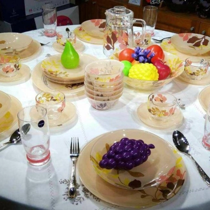 Colchique – 46 buyumli Luminarc dasturxon servizi