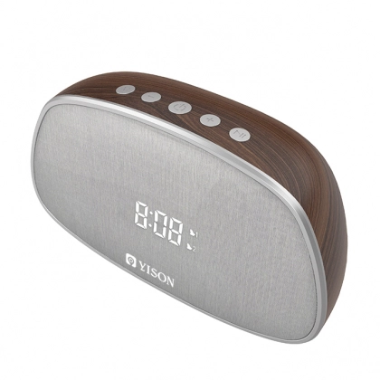 Портативная акустическая система Yison WS-1 (Колонка, будильник, часы)