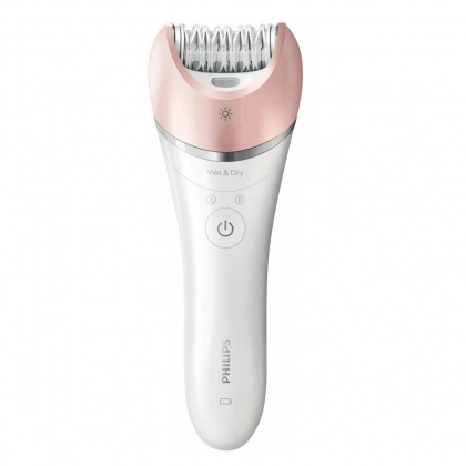 Эпилятор Philips BRE642 Satinelle 6-в-1 с насадкой для пилинга