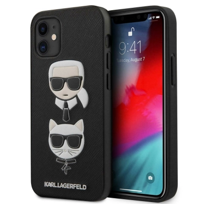 Кожаный чехол Karl Lagerfeld & choupette для Iphone 12 mini