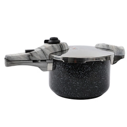 5 litrlik Lifesmile tez pishiruvchi multivarkasi (qora, kulrang)