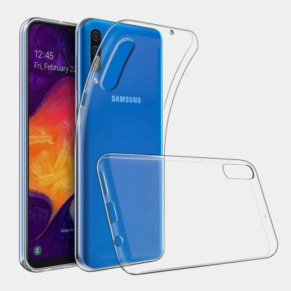 Samsung Galaxy A50S uchun shaffof silikon g‘ilof
