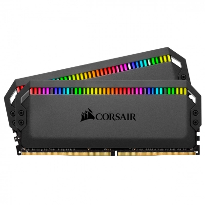 Corsair Dominator platinum RGB DDR4 16Gb (2x8GB) 3200Mhz (Black) tezkor xotirasi