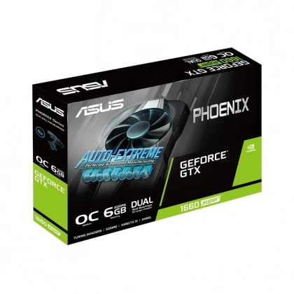 Видеокарта ASUS Phoenix GeForce GTX 1660 SUPER OC 6GB