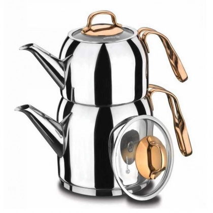 Ikki qavatli (turkcha) Korkmaz A192 choynagi