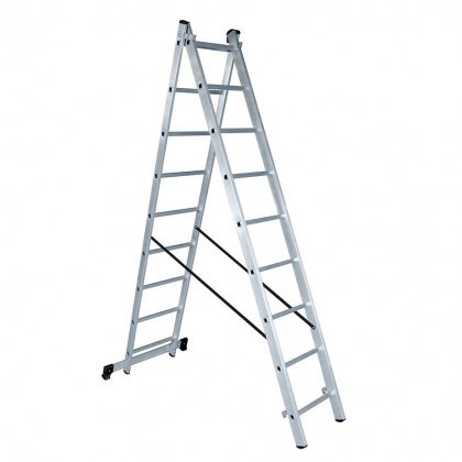 2 seksiyali Ufuk Pro 2x12 alyuminiy narvoni