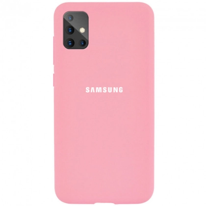 Samsung Galaxy A71 uchun cover g‘ilofi, pushti