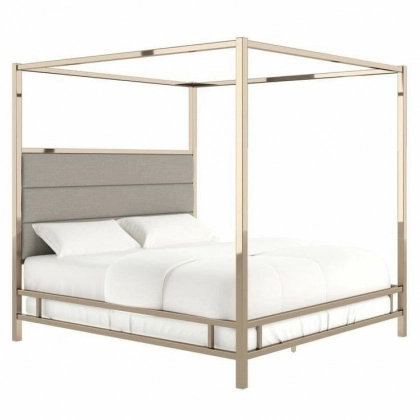 Кровать Queen Evert Gold