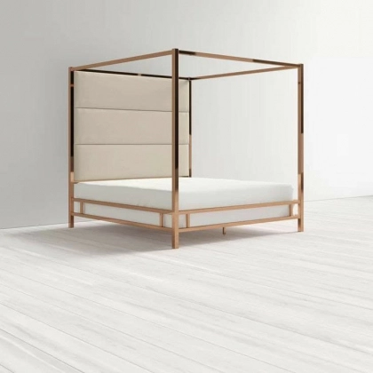 Кровать Queen Evert Gold full