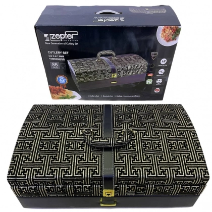 Zepter (A 063 G) dasturxon anjomlari to‘plami (12 kishilik, 86 buyumli)