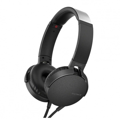 Sony MDR-XB550AP quloqchini Black