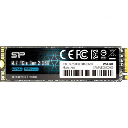 SSD Silicon Power 256GB A60 M.2 NVMe