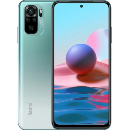 Смартфон Xiaomi Redmi Note 10 4/128GB Green (Global version)
