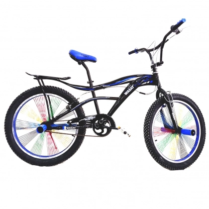 Wasat BMX 24" Black-Blue velosipedi