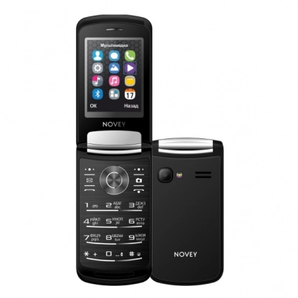 Телефон Novey A80R Black - фото №1 Телефон Novey A80R Black