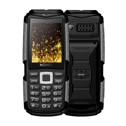 Телефон Novey T300 Tank Black-gray