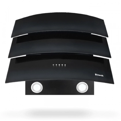 Вытяжка Vitech 60 GLASS Cascade ST-3