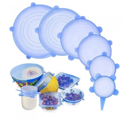 Silikon qopqoqlar to&lsquo;plami, 6 ta