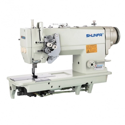 Высокоскоростная двухигольная швейная машина SHUNFA SF875-5D