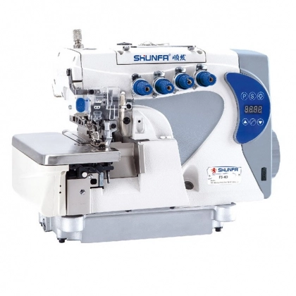 Высокопроизводительный 4-x ниточный оверлок SHUNFA F4-4D