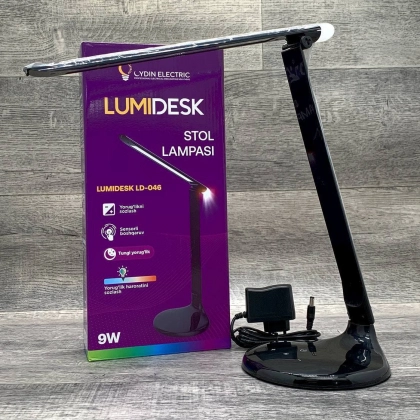 Светильник настольный "LumiDesk" LD-046 (Черный)