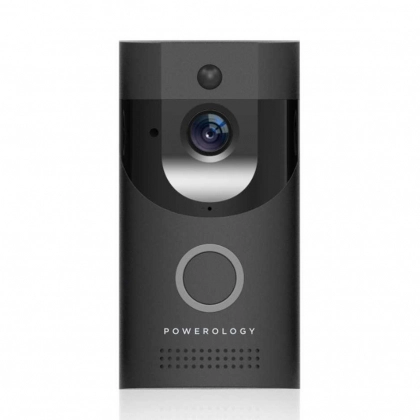Powerology Smart Video Doorbell – aqlli eshik qo‘ng‘irog‘i