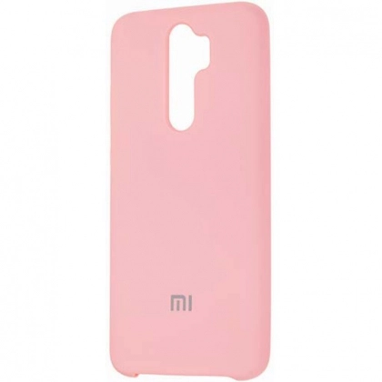 Чехол Silicone cover для Xiaomi Redmi Note 8 Pro, розовый