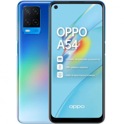OPPO A54 4/128GB Blue smartfoni