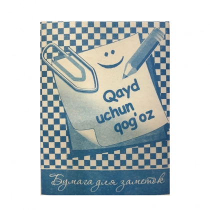 Qaydlar uchun qog‘oz