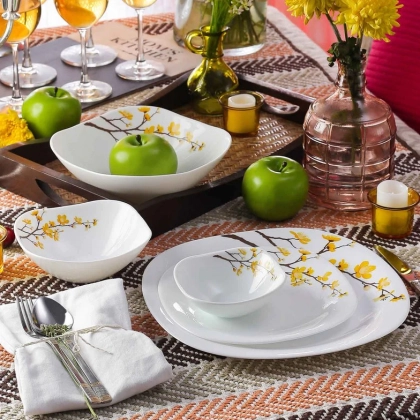 Столовый сервиз Diva La Opala Quadra Summertide (46 пред)