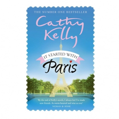 Cathy Kelly: It started with Paris (used) (blue cover)