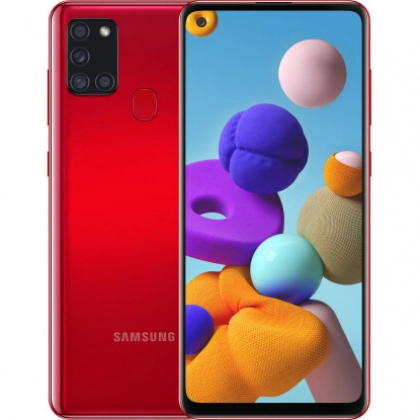 Samsung Galaxy A21s 3/32GB Red smartfoni