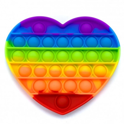 Yurak shaklli Pop it antistress-o‘yinchog‘i