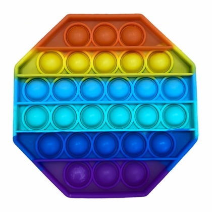 Sakkizburchak shaklli Pop it antistress-o&lsquo;yinchog&lsquo;i
